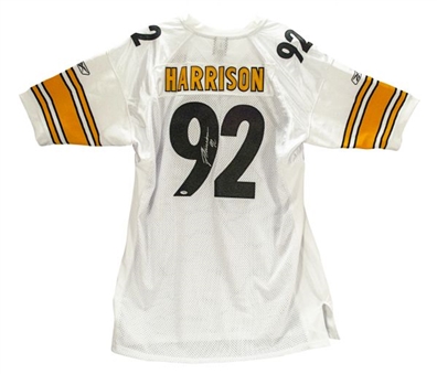 James Harrison Steelers Autographed Jersey